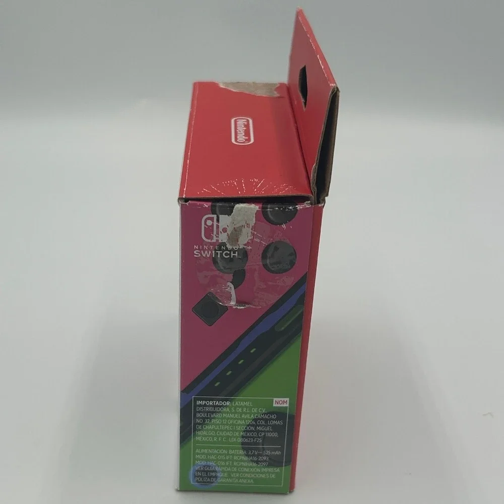 Nintendo Switch Joy-Con Controllers L/R Neon Pink Neon Green